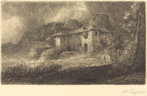 Ruins of a Chateau (Les ruines du chateau).