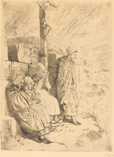 Fishermen's Wives (Femmes de pecheurs).