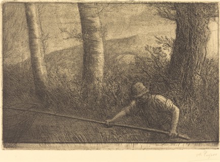 Fisherman with a Hoop-net (La peche a la truble).