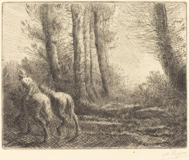 Return from the Plowing (Le retour de labourage).
