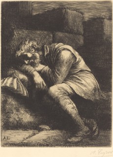 Sleeping Beggar (Mendiant endormi).