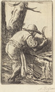 Fagot-cutter (Le coupeur de fagots).