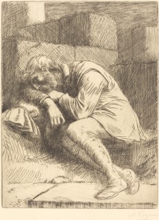 Sleeping Beggar (Mendiant endormi).