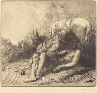 The Good Samaritan (Le bon samaritain).