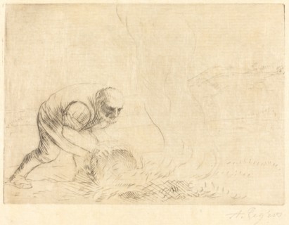 Burning Grass (Le bruleur d'herbes).