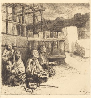 English Beggars (Les mendiants anglais), 1875.