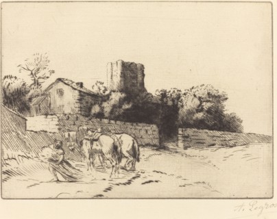 Rectory Wall (Le mur du presbytere).
