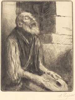 Seated Beggar (Mendiant assis).