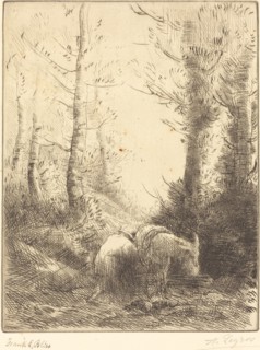 Farmer and His Donkey (Le fermier et son ane).