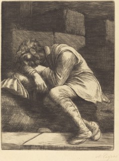 Sleeping Beggar (Mendiant endormi).