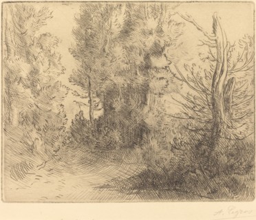 Landscape: Near Chailleux (Paysage: Pres Chailleux).