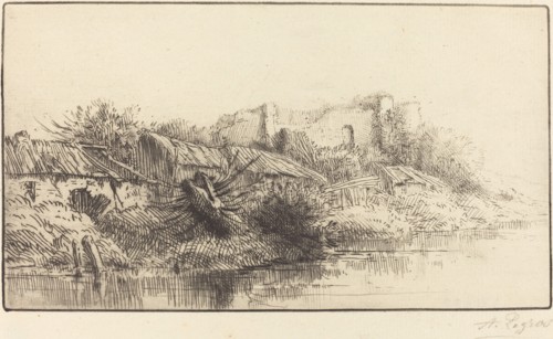 Abandoned Village (Le village abondonne).