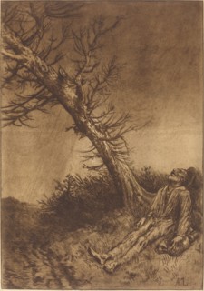 Death of the Vagabond (La mort du vagabond).