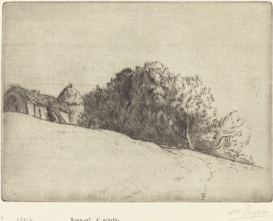 Stand of Trees (Bouquet d'arbres).