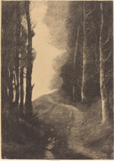 Landscape with Birch Trees (Le paysage aux bouleaux).