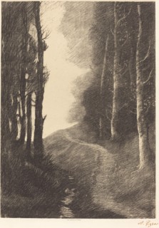 Landscape with Birch Trees (Le paysage aux bouleaux).