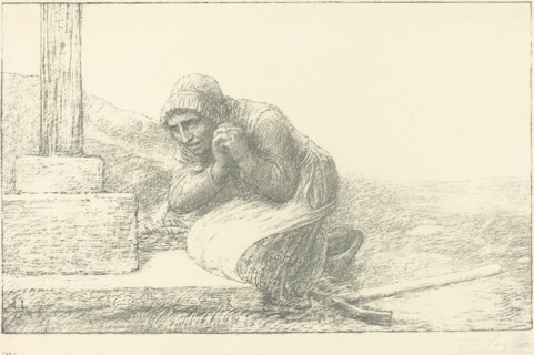 At the Foot of the Cross (Au pied de la croix).