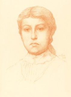 Head of a Young Girl (Tete de jeune fille).