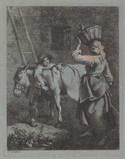 Shepherd Speaking to a Peasant Woman, 1760/1764.