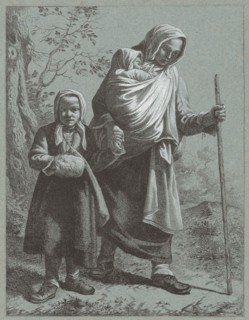 Peasant Woman with Two Children, 1764.