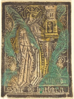 Saint Barbara, 1460/1480.