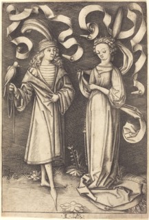 The Falconer and Noble Lady, c. 1495/1503.