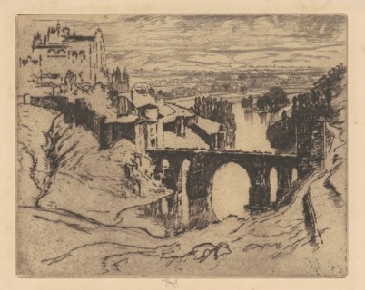 St. Martin's Bridge, Toledo, 1904.