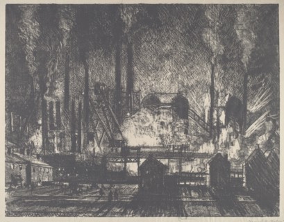 Changing Shifts, Charleroi, 1911.