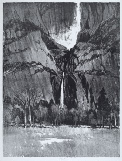 Lower Falls, Yosemite, 1912.