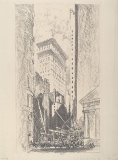 Rebuilding Broad Street, 1910.