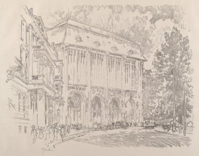 Wertheim, Leipziger-Platz, Berlin, 1921.