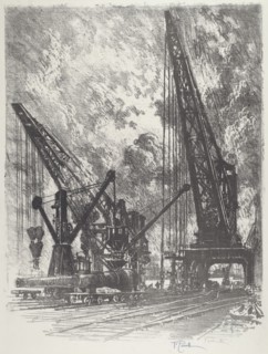 Taking the Big Gun Away, 1916.