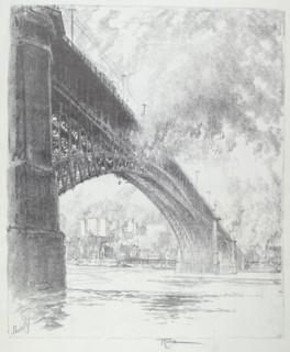 Eads Bridge, St. Louis, 1919.