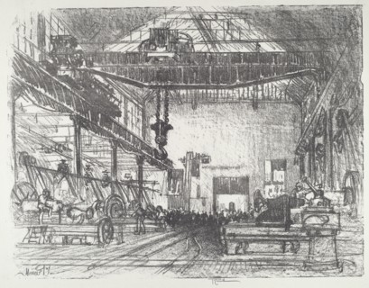 Planing Big Shells, 1916.