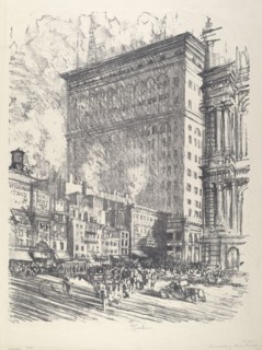 City Hall Square and Wanamaker Building, 1912.