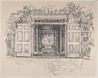Doorway, Wyck, 1912.
