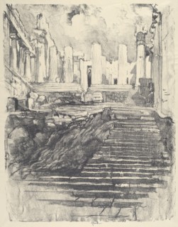 The Way up to the Acropolis, 1913.