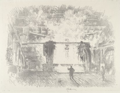 Making Armour-Plate, 1916.