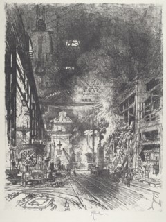 Within the Furnaces, 1916.