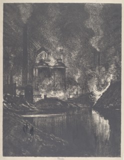 The Lake of Fire, Charleroi, 1911.