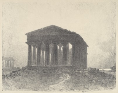 Paestum, Evening, 1913.