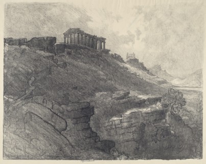 The Temples on the Wall, Girgenti, 1913.
