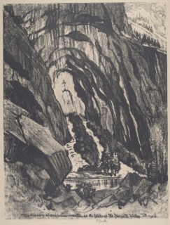 The Cathedral Door, 1912.