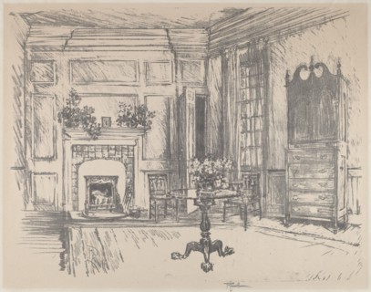 The Upper-room, Stenton, 1912.