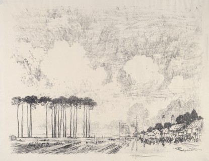 The Embarkation Camp, the Classic Grove, 1917.