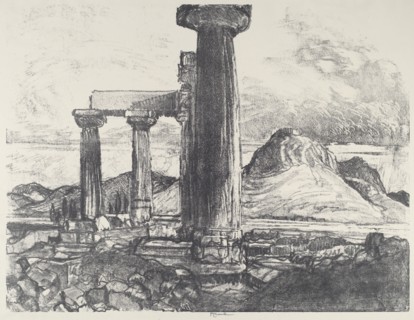 Acro, Corinth from Corinth, 1913.