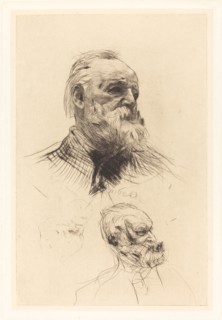 Victor Hugo, De Trois Quarts, 1884.