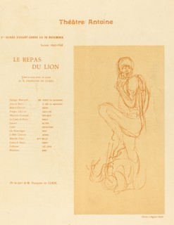 Le Repas du lion, 1897.