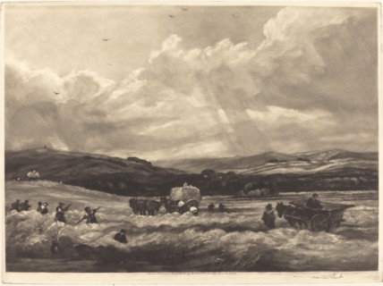 Hayfield in Yorkshire, 1904.
