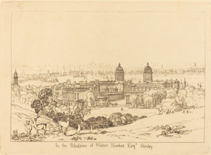 London from Greenwich, published 1811.